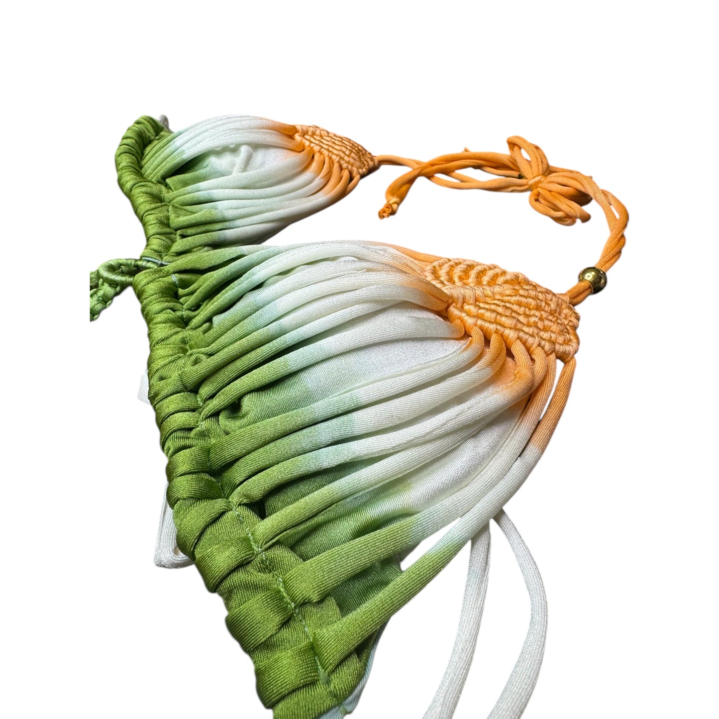Naranja y Limon Macrame Bikini